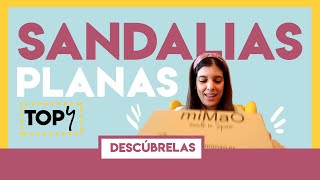 Top 4 SANDALIAS PLANAS CÓMODAS ‼️ Chanclas de mujer 2020