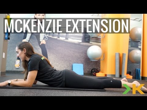 McKenzie Extension - Kinetic Sports Rehab