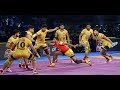 Pro kabaddi 2018 highlights  telugu titans vs gujarat fortune giants