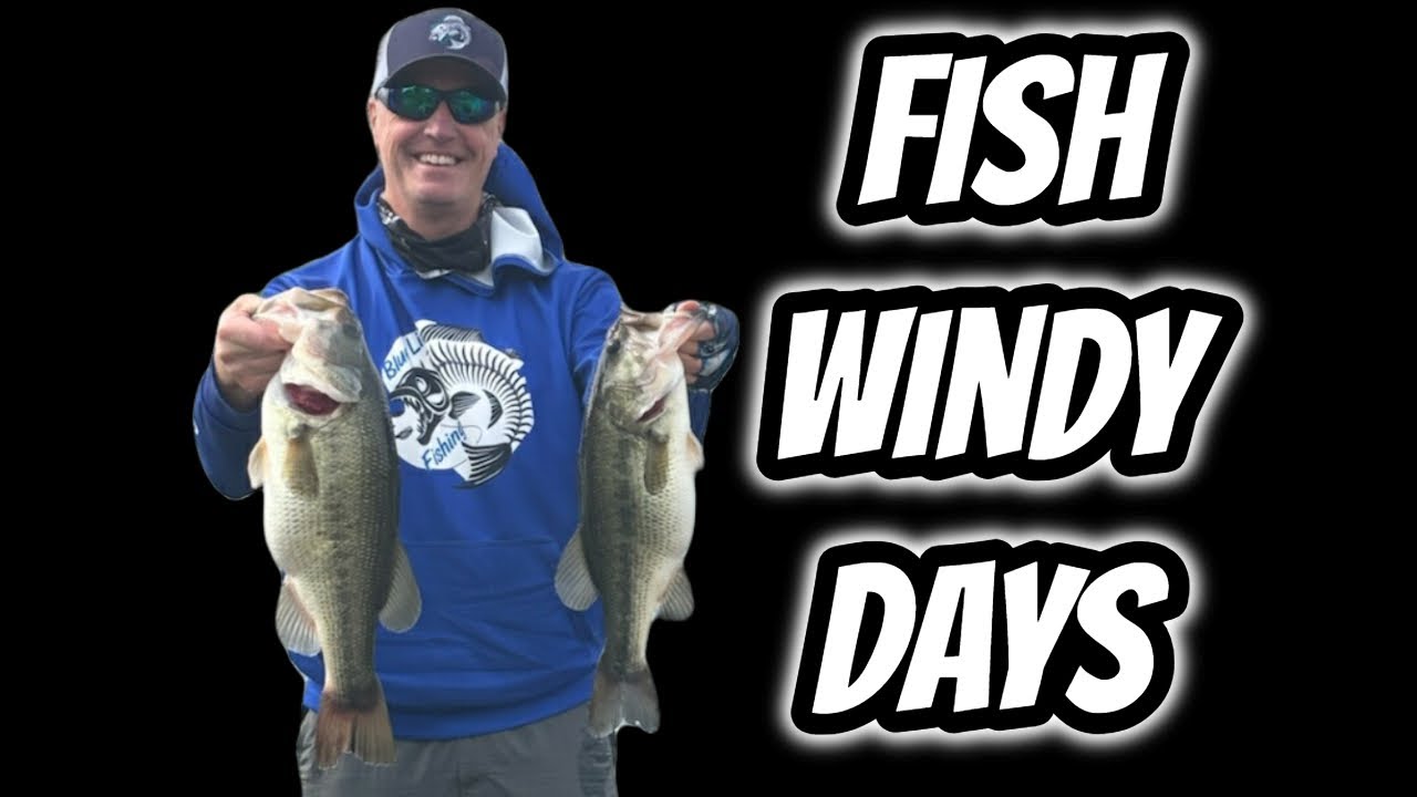 Windy Days= Big Bass! How to use the wind to your advantage to catch