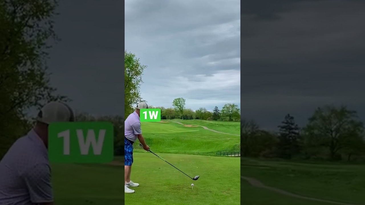 On the course at Cog #2.  wet conditions w rain. Miss hit but ok not too bad. It was bad line tho