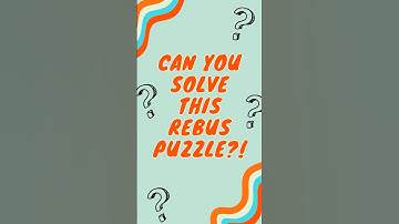 Can You Solve This Tricky Rebus Puzzle? 🤔 #Shorts