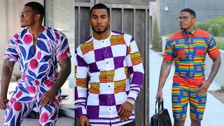 LATEST AFRICAN PRINT & ANKARA STYLES FOR MEN 2021\ AFRICAN OUTFITS IDEAS FOR MEN #shorts #ankara