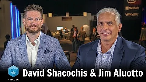 David Shacochis, CenturyLink and Jim Aluotto, VMware | Dell Technologies World 2018