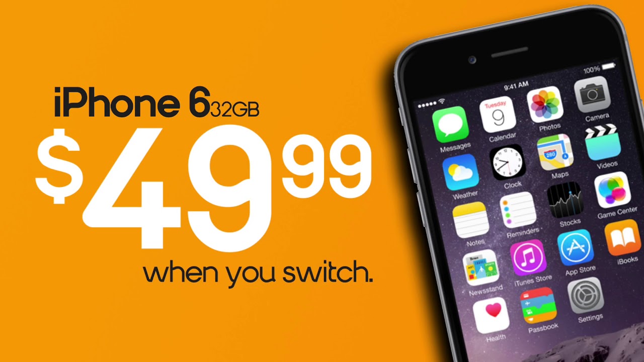 Boost Mobile Iphone 6 32gb For 4999 Plus 3 Lines For 100mo