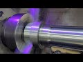 Tiện Trục Piston Nặng 2 tấn Trên Máy Tiện CNC