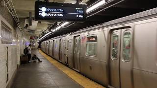 New Countdown Clocks at Grand Street + R143 (L) Train