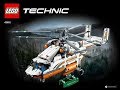 Elicottero da carico Lego Technic 42052. Montaggio e prova!