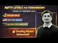Nifty Levels for 06 February 2026 | Friday Market Outlook | FII–DII Data, Option Chain & USA ADR