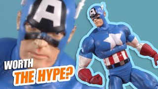 A Pointless Review Of My Loose, Incomplete Marvel Select 2024 Captain America Action Figure