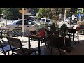 Нападение гопников голубей в кафе