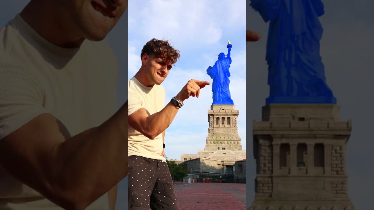 Pt.2 Which color does Lady Liberty look best in?! I kinda like the last one! 😜