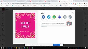 Share an Adobe Spark Project in Canvas