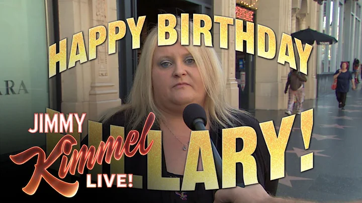 Trump Supporters Say Something Nice for Hillary Clinton's Birthday