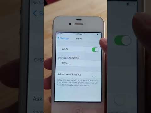 वीडियो: मैं केवल अपना iPhone वाईफाई कैसे बनाऊं?