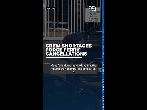 Washington State Ferry Cancellations Cripple Service Before The Busy Labor Day Weekend 