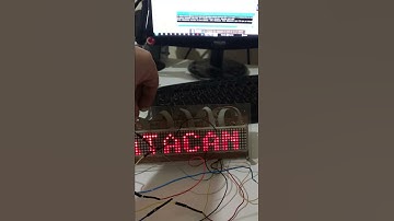 Arduino  8x48 matrix led