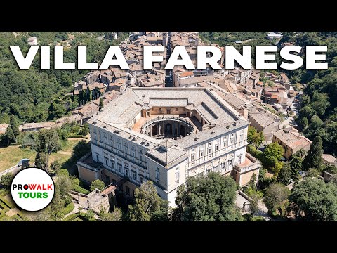 Villa Farnese Guided Tour - Narrated Tour - 4K - Italy