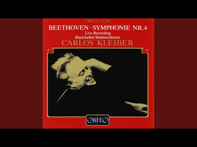 Beethoven - Symphonie n°4:Allegro final : Orch Etat Bavière / C.Kleiber