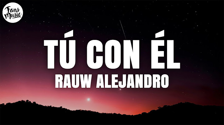 Rauw Alejandro - Tú Con Él (Letra/Lyrics)