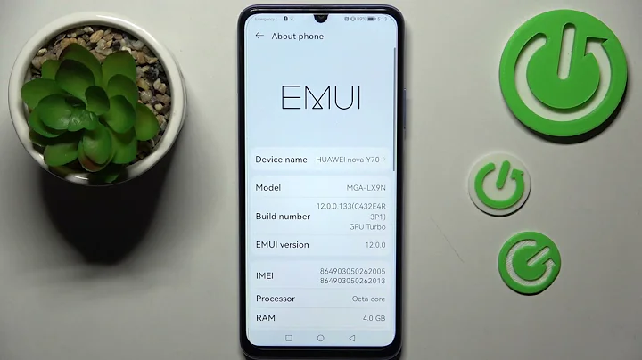 HUAWEI NOVA Y70 - How To Check Phone Specification