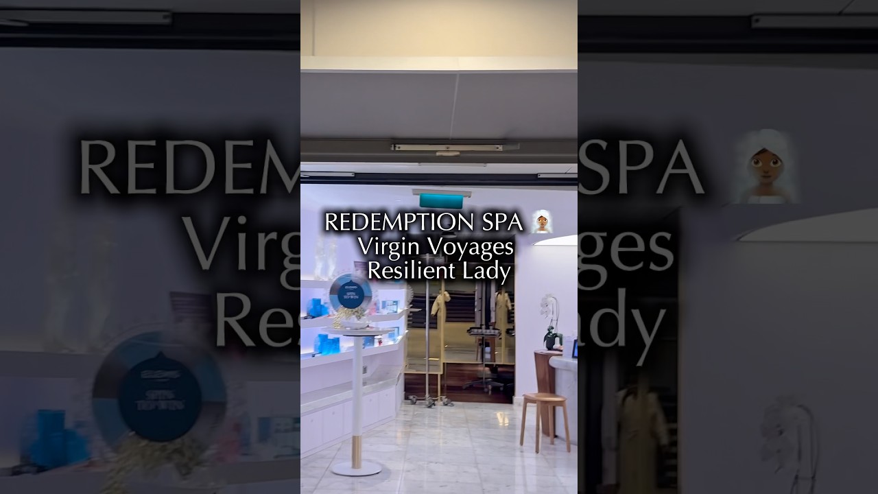 I Didn’t Expect THIS on a Cruise Ship! 😳 | Virgin Voyages Redemption Spa