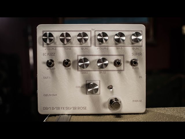 Devi Ever Silver Rose Fuzz Pedal | CME Gear Demo class=