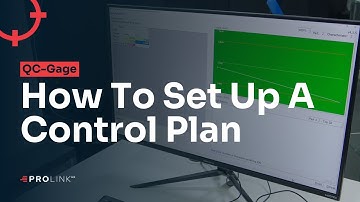 How to set up a control plan | QC-Gage Product Features