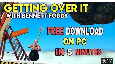 How to download getting over it mod menu.