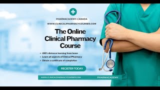 Join our 100% Online Clinical Pharmacy Course | Lectures, Quizzes, and Online Pharmacy Residency