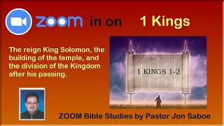 1 Kings 1-2: Adonijah claims the throne before Bathsheba intervenes. David declares Solomon king.