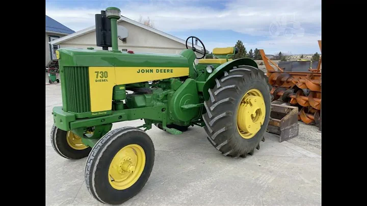 1959 John Deere 730 Standard Tractor For Sale In Winston, Montana 59647