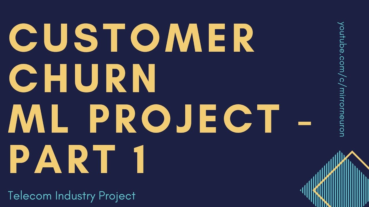Machine Learning Project 2 | Customer Churn Telecom Industry | Python ...