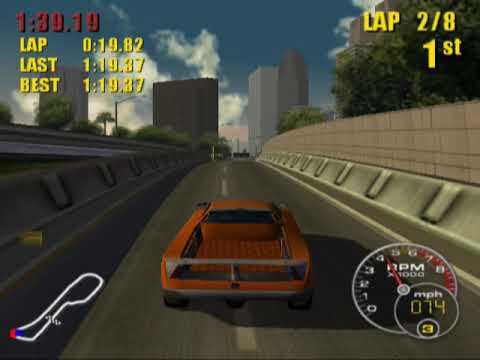 Supercar Street Challenge (PS2 Gameplay)