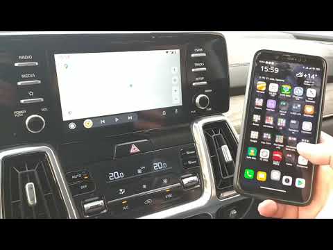 Киа Сорренто 4 андроид авто и карплей без проводов