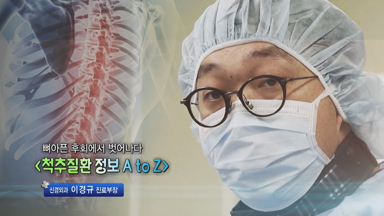 척추질환 정보 A to Z - 신경외과 이경규 진료부장 - 1
