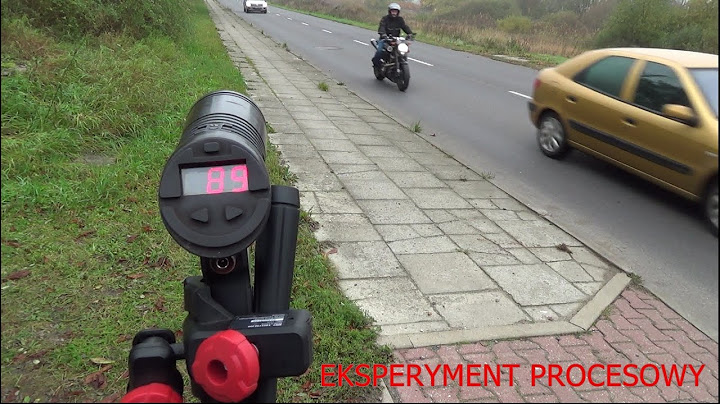 Zobacz jak oszukuje sprzęt polskiej policji do pomiaru prędkości