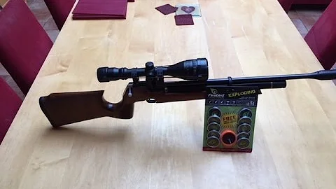 Exploding Targets for Air Rifle