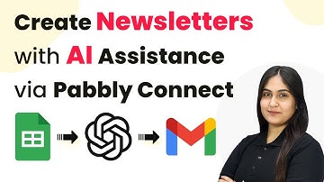 How to Create Newsletters with AI Assistance via Pabbly Connect