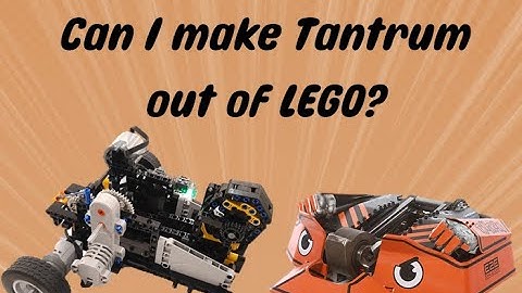 Tantrum - BattleBots  - Can I make a LEGO version?