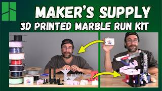 3D Print a Working MARBLE RUN with Bambu Lab "Marble Run Kit. TUTORIAL - Maker Supply