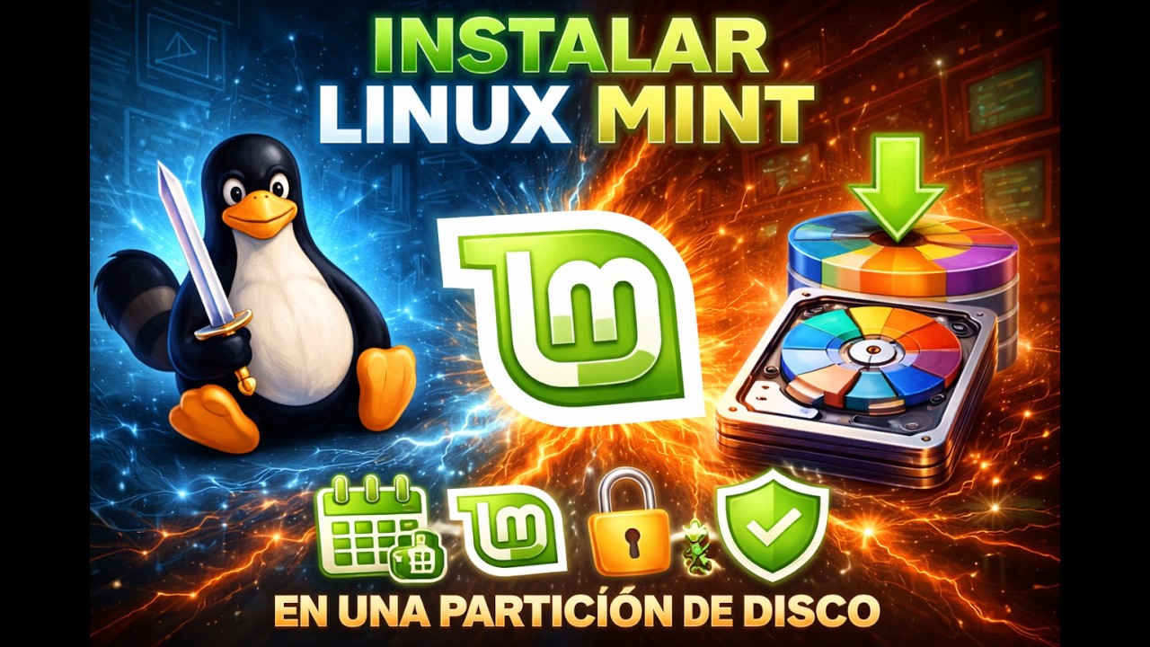 Descargar e Instalar Linux Mint junto a Windows - YouTube