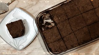 كيكه الشوكولاته الاقتصاديه و المكونات فى كل بيت //The easiest Chocolate Cake screenshot 5