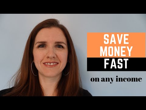How to Save Money FAST (even on a LOW INCOME)
