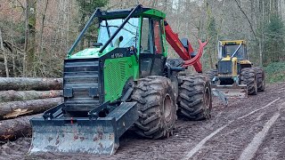 🌲Débusqueur/NOE 170-4R/HSM 904/Forstschlepper/DÉBARDAGE/Holzrücken🌲