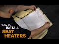 How to install carbon fiber seat heaters in your vehicle  leatherseatscom