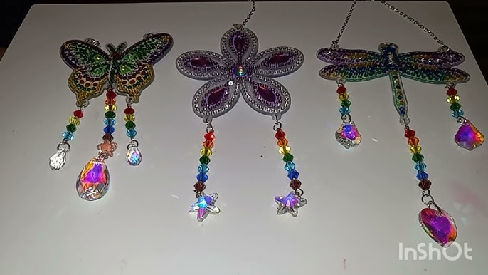 Fansells Butterfly Wind Chime Diamond Painting Gift From My Viewer 