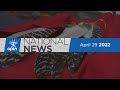 APTN National News April 29, 2022 – Mother files $2M lawsuit, Resource extraction and violence study