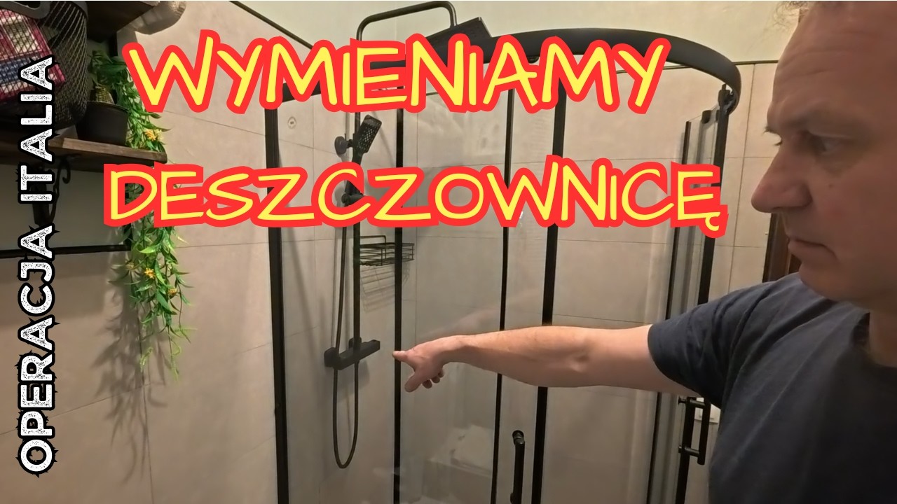 ZROBILIŚMY TO SAMI! 🚿 Wymiana deszczownicy i pizza w deszczowy wieczór cz.54