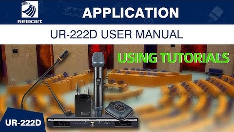Relacart | UR-222D | User Manual